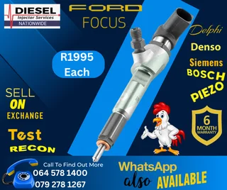 Ford Focus diesel injectors