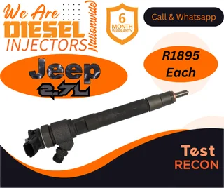 Jeep 2.7 L diesel injectors