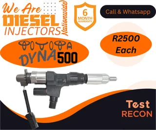 Toyota Dyna 500 diesel injectors