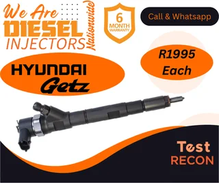 Hyundai Getz diesel injectors