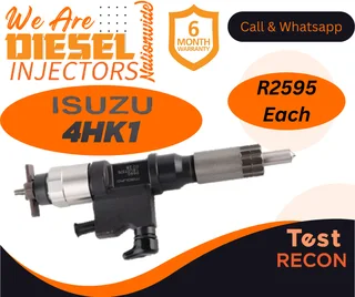 Isuzu 4HK1 diesel injectors