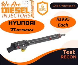 Hyundai Tucson diesel injectors