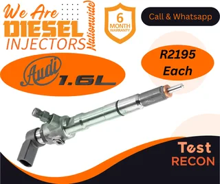 Audi 1.6 L diesel injectors