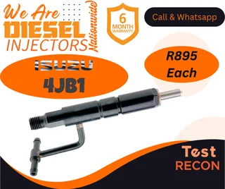 Isuzu 4JB1 diesel injectors