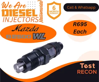 Mazda B2500 WL diesel injectors