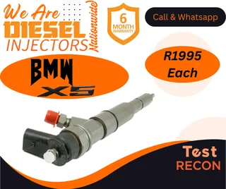 BMW X5 diesel injectors