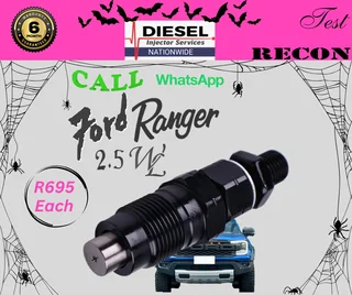 Ford Ranger 2.5 WL diesel injectors