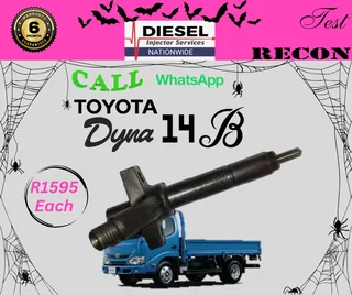 Toyota Dyna 14B diesel injectors