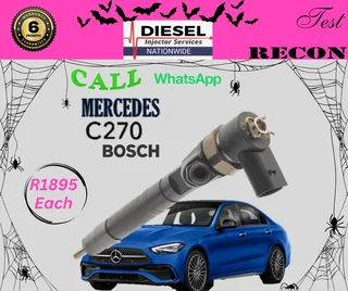 Mercedes C270 Bosch diesel injectors