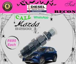 Mazda B2500 WL diesel injectors