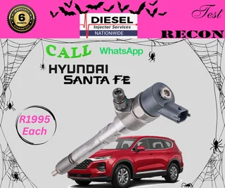 Hyundai Santa Fe diesel injectors
