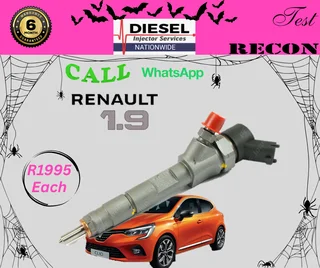 Renault 1.9 diesel injectors