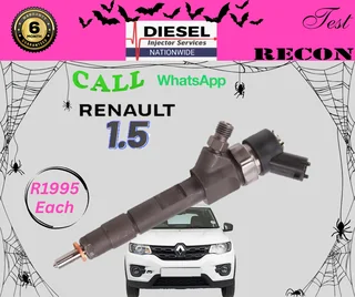 Renault 1.5 diesel injectors