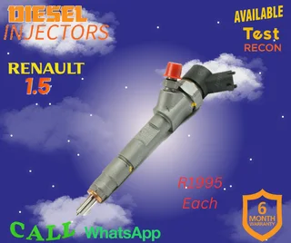 Renault 1.5 diesel injectors