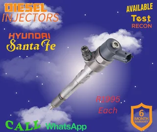 Hyundai Santa Fe diesel injectors