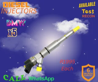 BMW X5 diesel injectors