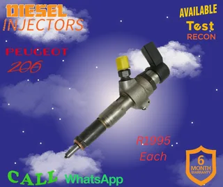 Peugeot 206 diesel injectors
