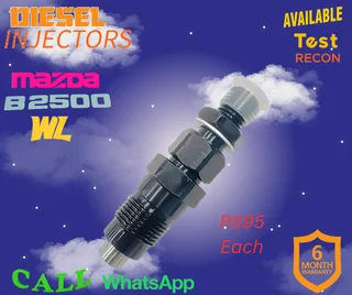 Mazda B2500 WL diesel injectors