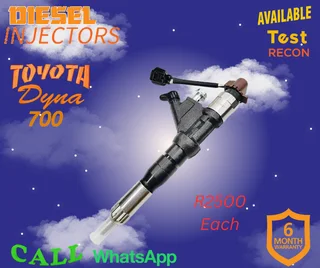 Toyota Dyna 700 diesel injectors