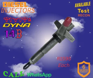 Toyota Dyna 14B diesel injectors