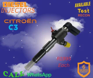Citroen C3 diesel injectors