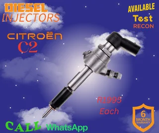 Citroen C2 diesel injectors