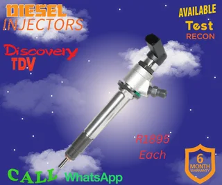 Discovery Tdv diesel injectors