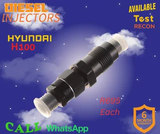 Hyundai H100 diesel injectors