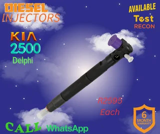 Kia 2500 Delphi diesel injectors