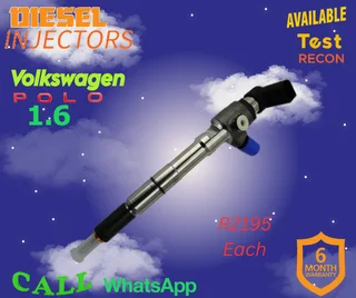 VW Polo 1.6 diesel injectors