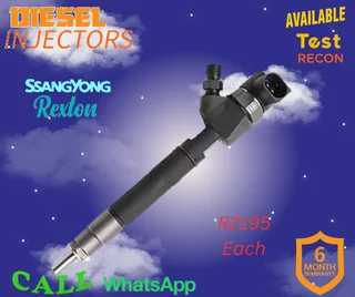 Ssangyong Rexton diesel injectors