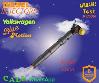 VW Bluemotion diesel injectors