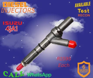 Isuzu 4JA1 diesel injectors