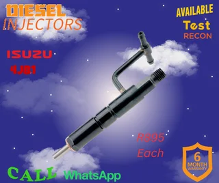 Isuzu 4JB1 diesel injectors