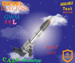 GWM 2.8 diesel injectors