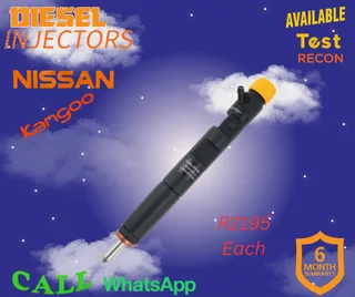 Nissan Kangoo diesel injectors