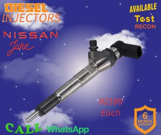Nissan Juke diesel injectors