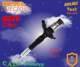 Isuzu Dtec diesel injectors