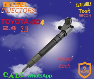 Toyota GD4 diesel injectors
