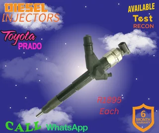 Toyota Prado diesel injectors