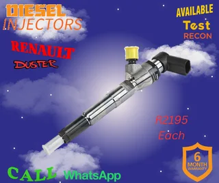 Renault Duster diesel injectors