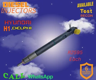 Hyundai H1 Delphi diesel injectors