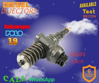 VW Polo 1.9 diesel injectors
