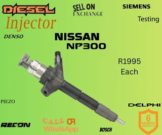 Nissan NP300 diesel injectors