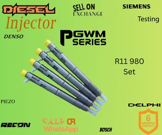 GWM Pseries diesel injectors