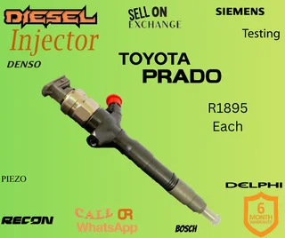 Toyota Prado diesel injectors