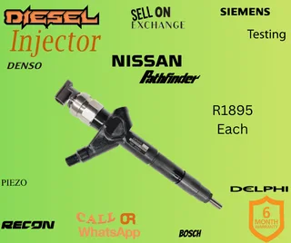 Nissan Pathfinder diesel injectors