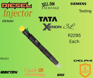 Tata Xenon 3 L diesel injectors