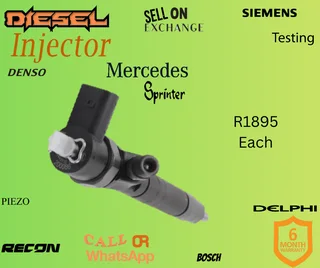 Mercedes Sprinter diesel injectors
