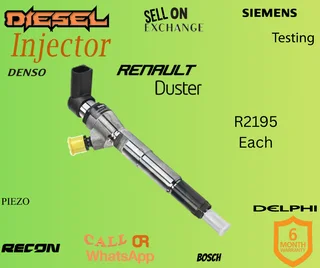 Renault Duster diesel injectors